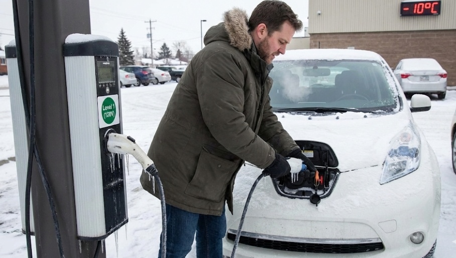 Level 1 charging in cold weather