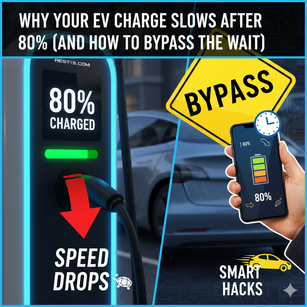 Why Your EV Charging Slows Down at 80% (and the Secret to "Bypassing" the Wait)