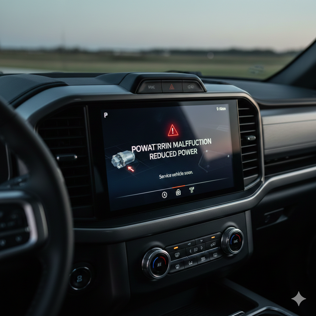 Ford F-150 Lightning Powertrain Malfunction & Reduced Power: Fixes & Causes